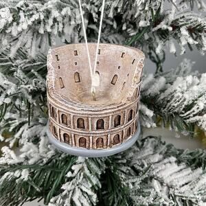 Christmas Tree Ornament-Roman Colosseum -The Bridge Collection